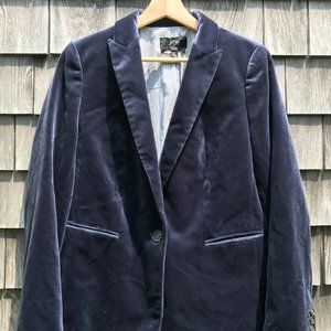 Parke blazer in velvet